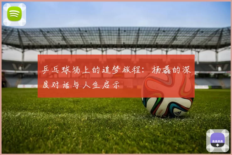 乒乓球场上的追梦旅程：杨磊的深度对话与人生启示